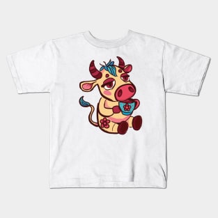 Coffee Cow Kids T-Shirt